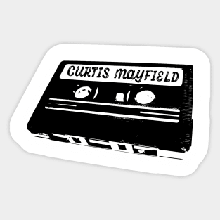 Curtis Mayfield Sticker